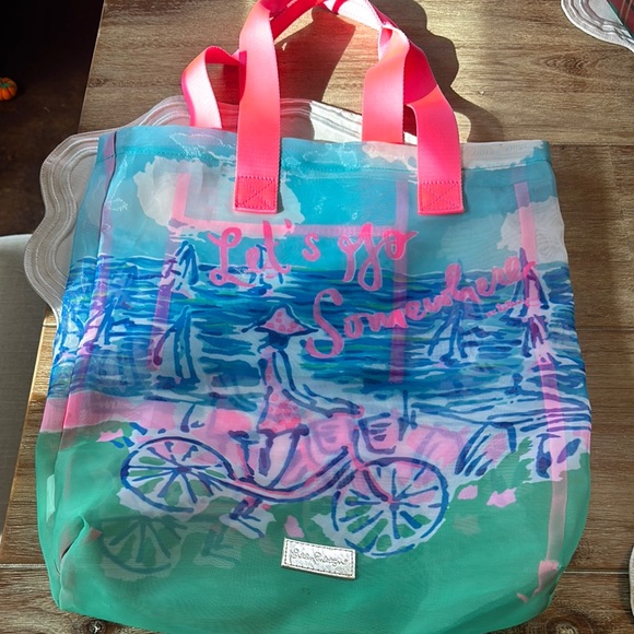 Colorful Urban Landscape Tote Bag - Picture 1 of 3